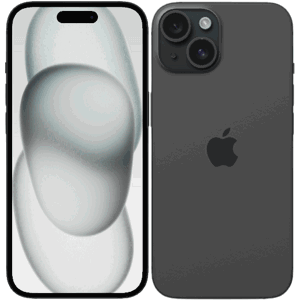 Používaný Apple iPhone 15 128GB Black Trieda B