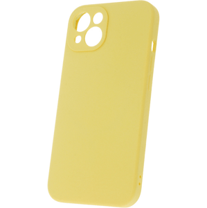 Silikónové puzdro na Apple iPhone 12 Pro Max Mag Invisible Pastel žlté