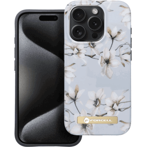 Plastové puzdro na Apple iPhone 15 Pro Forcell F-Protect Mirage MagSafe spring flowers