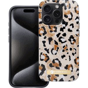 Plastové puzdro na Apple iPhone 15 Pro Forcell F-Protect Mirage MagSafe wild panther