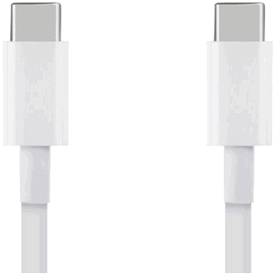 OBAL:ME Fast Charge USB-C/USB-C 1m biely