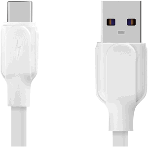 OBAL:ME Simple USB-A/USB-C 1m biely