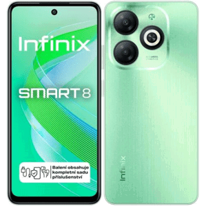 Infinix Smart 8, 3/64 GB, Dual SIM, Crystal Green - SK distribúcia