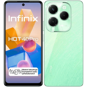 Infinix Hot 40 Pro, 8/256 GB, Dual SIM, Starfall Green - SK distribúcia