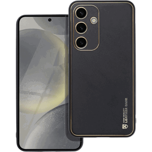 Plastové puzdro na Samsung Galaxy A05 A055 Leather čierne