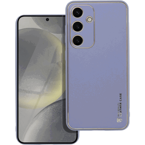 Plastové puzdro na Samsung Galaxy A05 A055 Leather modré