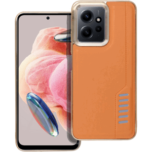 Plastové puzdro na Xiaomi Redmi Note 12 4G MILANO hnedé