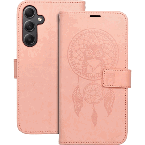 Diárové puzdro na Samsung Galaxy A25 5G A256 MEZZO dreamcatcher peach fuzz