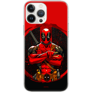 Silikónové puzdro na Apple iPhone 15 Plus Original Licence Cover Deadpool 006