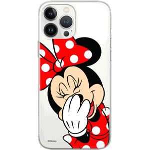 Silikónové puzdro na Apple iPhone 15 Plus Original Licence Cover Minnie 006