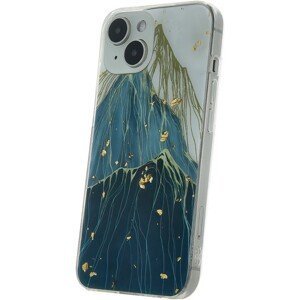 Gold Glam Apple iPhone 15 Mountain