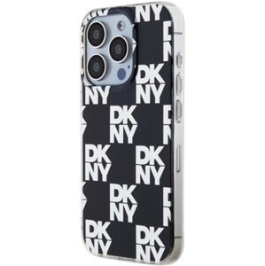 DKNY PC/TPU Checkered Pattern Apple iPhone 15 Pro DKHCP15LHDLCEK Black