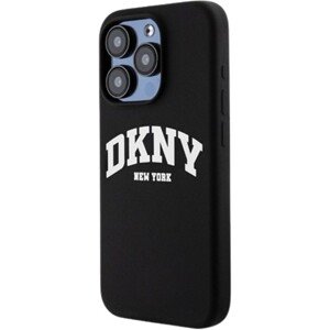 DKNY Liquid Silicone Arch Logo MagSafe Apple iPhone 15 Pro DKHMP15LSNYACH Black