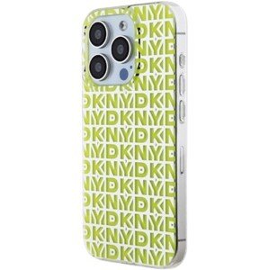 DKNY PC/TPU Repeat Pattern Apple iPhone 15 Pro DKHCP15LHOPECY Yellow