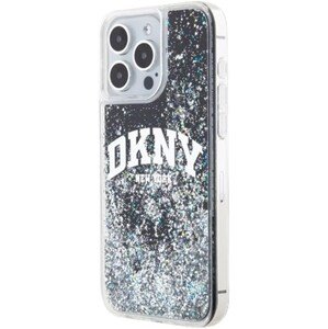 DKNY Liquid Glitter Arch Logo Apple iPhone 15 Pro Max DKHCP15XLBNAEK Black