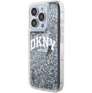 DKNY Liquid Glitter Arch Logo Apple iPhone 15 Pro DKHCP15LLBNAEK Black