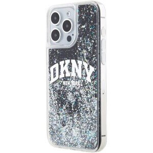 DKNY Liquid Glitter Arch Logo Apple iPhone 14 Pro Max DKHCP14XLBNAEK Black