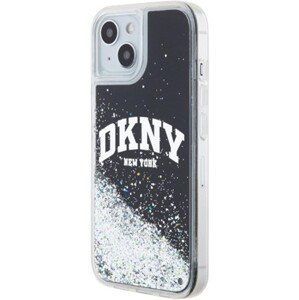 DKNY Liquid Glitter Arch Logo Apple iPhone 11 DKHCN61LBNAEK Black