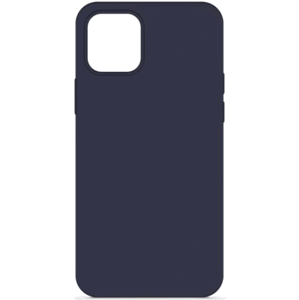 Silikónové puzdro na Apple iPhone 13 MySafe Silicone tmavo modré