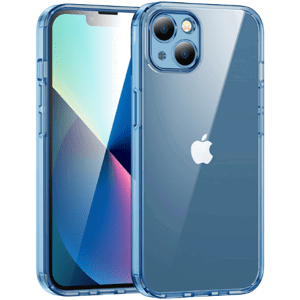 Plastové puzdro na Apple iPhone 13 Joyroom Star Shield transparentno-modré