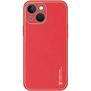 Plastové puzdro na Apple iPhone 13 Dux Ducis Yolo PU červené