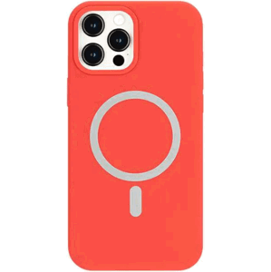 Silikónové puzdro na Apple iPhone 13 Mini Mercury Silicone MagSafe ružové