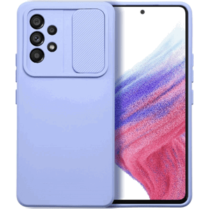 Silikónové puzdro na Samsung Galaxy A12 A125/M12 M127 Slide TPU fialové