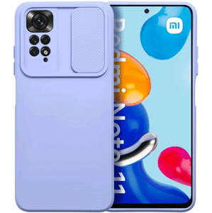 Silikónové puzdro na Xiaomi Redmi 9A/9AT Slide TPU fialové