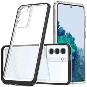 Odolné puzdro na Samsung Galaxy S21 G991 Hybrid Armor 3v1 transparentno-čierne