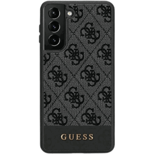 Plastové puzdro Guess na Samsung Galaxy S23 5G S911 GUHCS23SG4GLGR 4G Bottom Sprite čierne