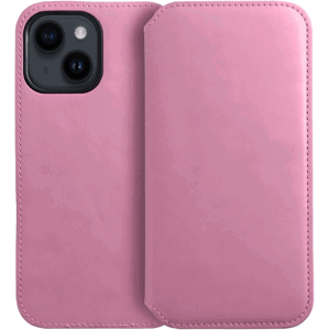 Diárové puzdro na Apple iPhone 14 Pro Max Dual Pocket ružové