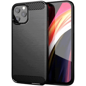 Silikónové puzdro na Apple iPhone XR Carbon Pro čierne