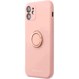 Silikónové puzdro na Apple iPhone 14 Pro Roar Amber ružové