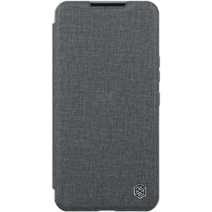 Diárové puzdro na Samsung Galaxy S23 5G S911 Nillkin Qin Book Pro Cloth sivé