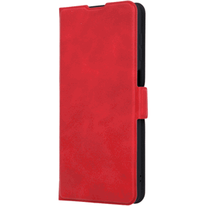 Diárové puzdro na Xiaomi Redmi 10C/Poco C40 Smart Mono červené