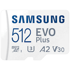 Pamäťová karta Samsung micro SDXC 512 GB EVO Plus + SD adaptér