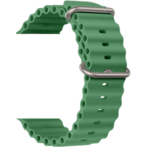 Náhradný remienok na Apple Watch 42/44/45/49mm Silicone Loop Design 1 zelený