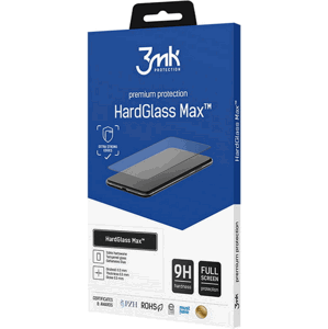 Tvrdené sklo na Samsung Galaxy S23 Plus 5G S916 3mk HardGlass Max celotvárové čierne