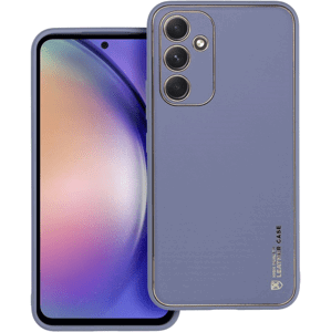 Plastové puzdro na Samsung Galaxy A54 5G A546 Leather modré