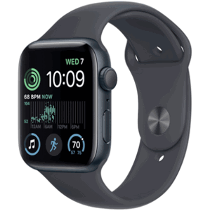 Apple Watch SE GPS 44mm Space Gray Aluminium Case with Midnight Sport Band Nový z výkupu