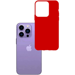 Odolné puzdro na Apple iPhone 14 Pro 3MK Matt TPU strawberry