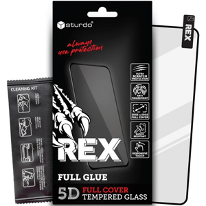 Tvrdené sklo na Honor 70 Lite 5G Sturdo Rex Full Glue 5D celotvárové čierne