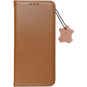 Diárové puzdro na Xiaomi Redmi 12C Leather Smart Pro hnedé