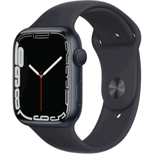 Používaný Apple Watch Series 7 45mm Midnight Aluminum Case Midnight Sport Band Trieda A