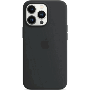 Silikónové puzdro Apple na Apple iPhone 13 Pro MM2K3ZM/A Silicone Case with MagSafe Midnight (Poškodené balenie)