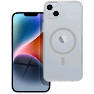 Plastové puzdro na Apple iPhone 14 Plus Clear Mag Camera Protection transparentné