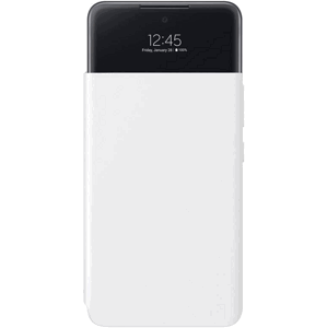 Diárové puzdro Samsung na Samsung Galaxy A53 5G A536 EF-EA536PWE S-View biele (Poškodené Balenie)