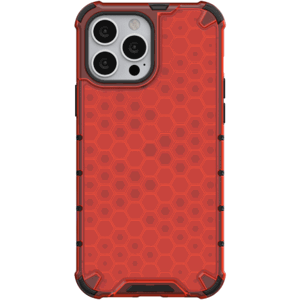 Odolné puzdro na Apple iPhone 13 Pro Honeycomb Armor červené