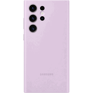 Silikónové puzdro Samsung na Samsung Galaxy S23 Ultra 5G S918 EF-PS918TVE Silicone Cover Lilac