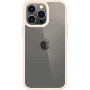 Odolné puzdro na Apple iPhone 14 Pro Spigen Ultra Hybrid sand beige